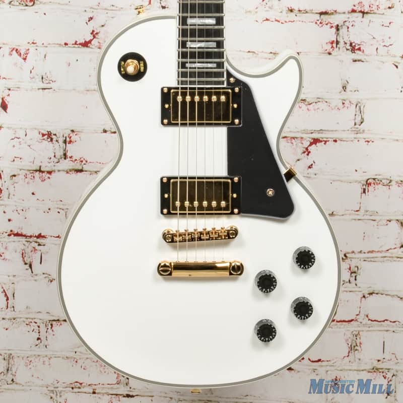 Epiphone Les Paul Custom Alpine White image 1