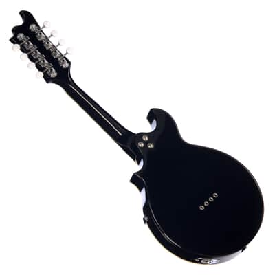 Airline Guitars H35 Batwing Mandolin Black image 8