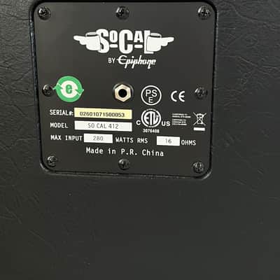 Epiphone SoCal 412 image 4
