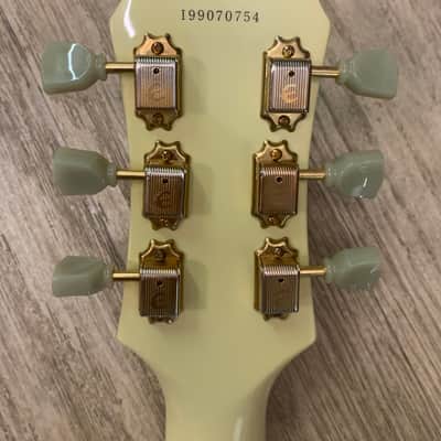Epiphone G-400 Les Paul (SG) Custom 1999 - Antique Ivory image 5