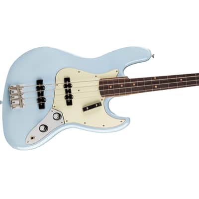 Fender Vintera III Early 60s Jazz Bass w/ Gig Bag - Sonic Blue image 2