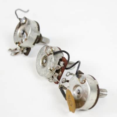 1978 Vintage Fender Stratocaster/Telecaster 250K Potentiometer POTS Short-Shaft 1970s USA image 6