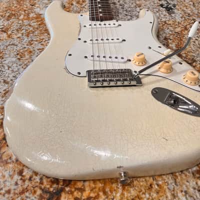 Relic Stratocaster Stratocaster 2025 - Olympic White Nitrocellulose Lacquer image 5