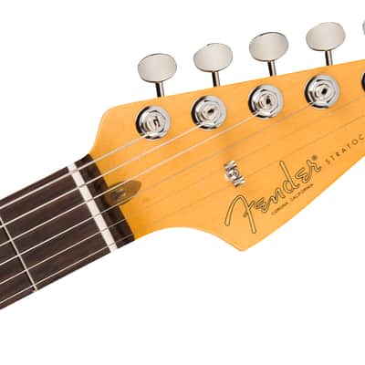 Fender American Professional Classic Stratocaster RW, Faded Sherwood Green Metallic imagen 6