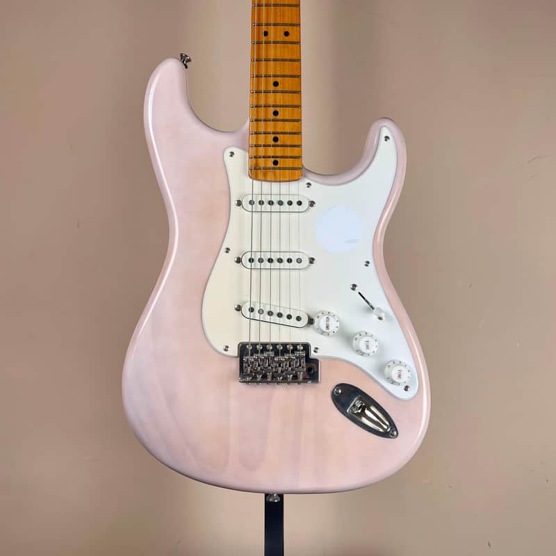 Fender Squier Classic Vibe '50s Stratocaster - NOS White Blonde - Naturally Aged Vintage Vibe image 1