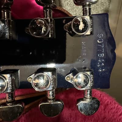 Gibson Les Paul 1998 - Transparent Blue with figured flame maple top image 13