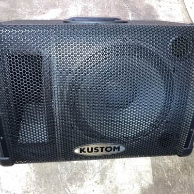 Kustom KPX112M Passive 12" Monitor Wedge Speaker 2010s - Black image 1