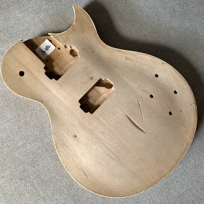 Single Cutaway Guitar DIY Project Unfinished Body image 1