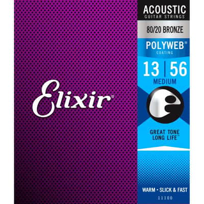 Elixir 11100 ACOUSTIQUE POLYWEB M 13-56 image 2