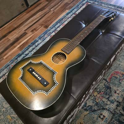 1930s Bronson Music Corporation - Regal Square Neck Parlor Hawaiian Lap Steel Guitar - w/ Case image 6