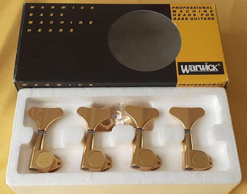Warwick Buzzard, Striker & Reverso Original Gotoh Tuners 1990s Gold image 1