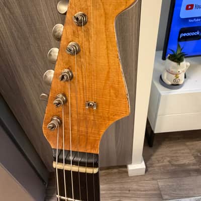 Nacho Guitars 60s Contour Body Black Super Heavy Aging image 9
