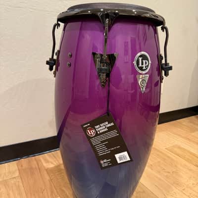 ~NEW!~ LP Latin Percussion LP522X-TS Tony Succar Signature New Zealand Pine 11" Quinto in Rainbow Lacquer with Black Nickel Hardware & Black Skyn Heads image 3