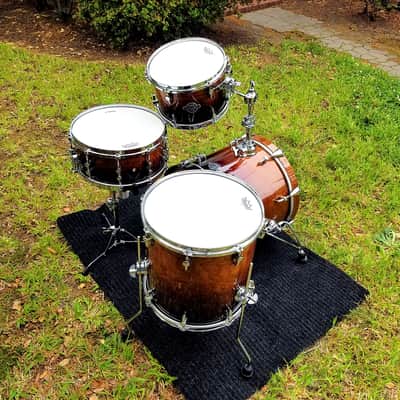 Sonor Ascent Jazz, Heavy German Beech, 12/14/18 w/ 6.5" Snare, Burnt Fade Lacquer, Local Pickup Only image 13
