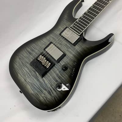 ESP LTD MH-1000 EverTune Electric Guitar Flame Maple Charcoal Burst B-Stock MH1000 MH 1000 - Korea image 10