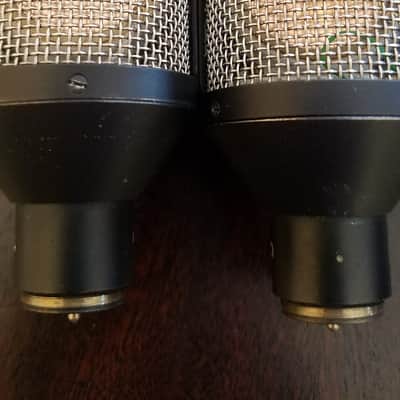 AKG CK 4 Stereo Pair Figure 8 LDC For C28 C60 C61 451 Pristine Mates, Early Teflon CK12 image 2