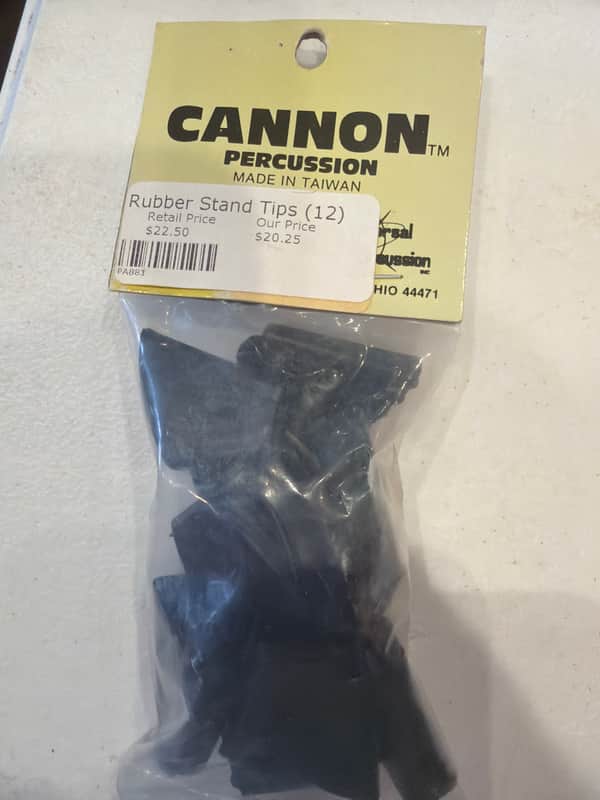 Cannon Percussion Rubber Stand Tips image 1