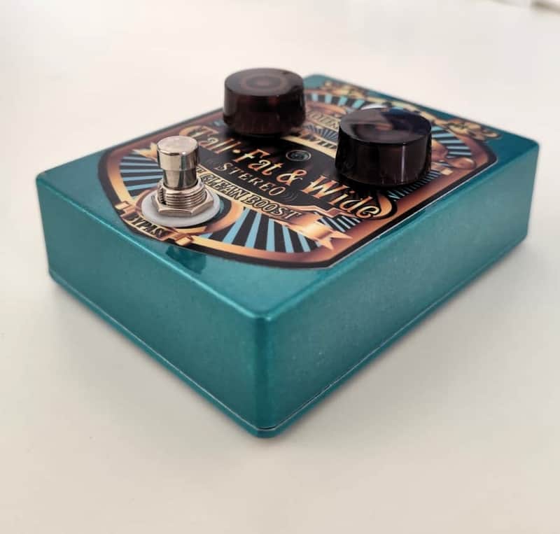 Lounsberry TFW-1 Tall Fat and Wide Clean Boost 2010s - Blue Graphic image 1