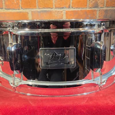 Pearl 13x5.5" Steel Shell Snare Chrome image 1