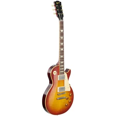 Gibson Custom 1959 Les Paul Standard Electric Guitar, Murphy Lab Ultra Light Aged, Sunrise Tobacco Burst image 2