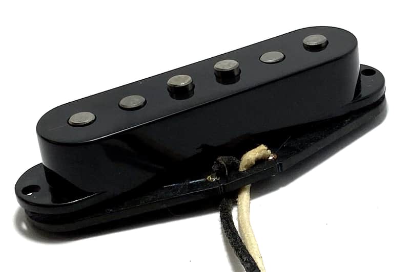 Dragonfire Blue Fire A5 Single Coil Individual Neck Position Dedicated Pickup, 9K Hot Wound Strat Performance, Black Cover image 1