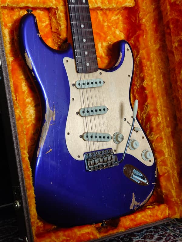 Fender Custom Shop 1959 Stratocaster Heavy Relic - Deep Purple Metallic - 2020 image 1