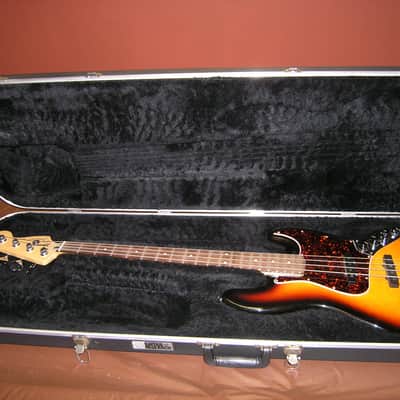 Fender Deluxe Active Jazz Bass 1997 - Sunburst image 6
