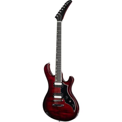 Gibson Victory Figured Top Electric Guitar - Wine Red Burst image 2