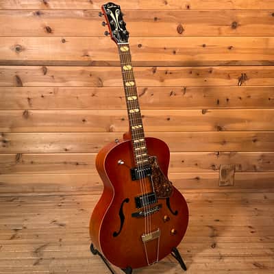 Godin 5th Avenue Jumbo HB Electric Guitar - Memphis Sun image 2