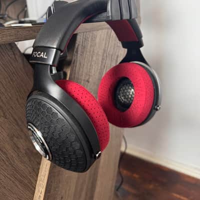 Focal Clear Pro MG Open Back Headphones - 55 Ohms 2021 - Present - Black / Red image 7