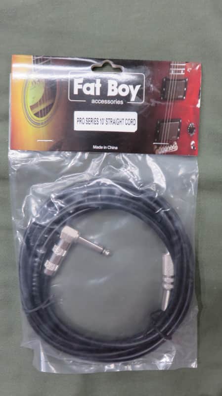G103 Fat Boy 10Ft Straight Guitar Cord image 1