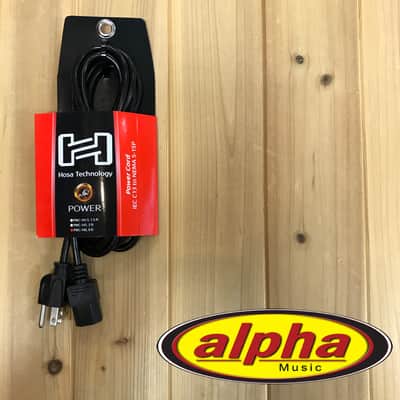 Hosa PWC-148 IEC C13 to NEMA 5-15P 8ft Power Cord image 2