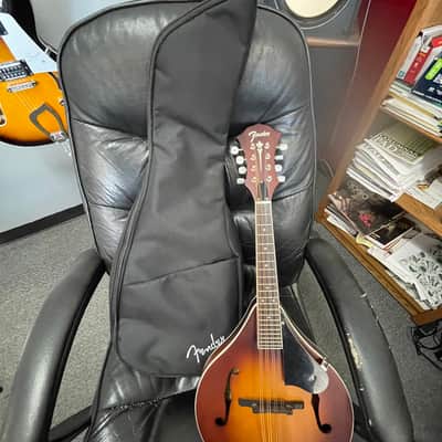 Fender Paramount PM-180E Mandolin 2022 - Present - Aged Cognac Burst image 7