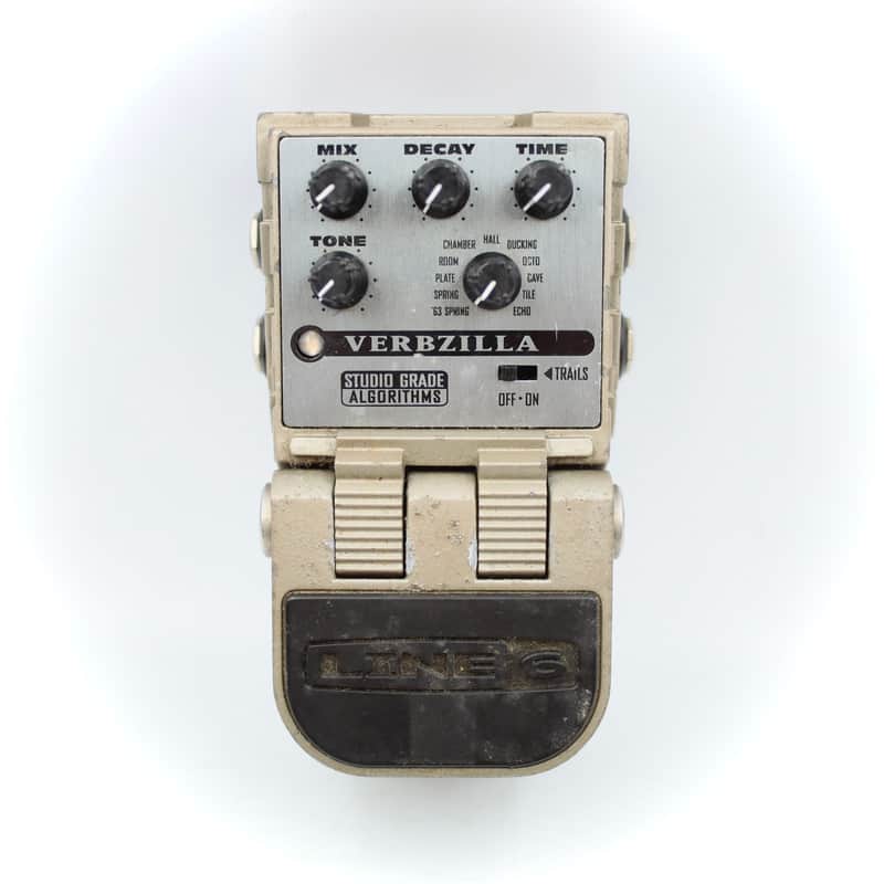 Line 6 Verbzilla Tonecore Reverb Guitar Effect Pedal Line6 000878 image 1