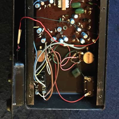 Ibanez Wha-Fuzz  1974 Metal Black and Cromo image 6
