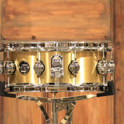 DW Performance Series 5.5X14 Thin Brass Snare Drum - New! image 2