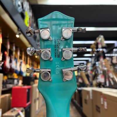 Gretsch G5232T Electromatic Double Jet FT Electric Guitar with Bigsby Calcos Green image 8