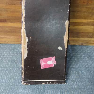 Vintage Guild Pilot Bass OHSC Hardshell Case Guild Thunderbird Jet Star Bass JS-II M-85 Bown Tolex image 2