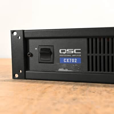 QSC CX702 2-Channel 700W Power Amplifier CG01V5W image 3