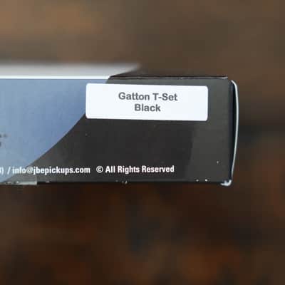 JBE Gatton T-Style Pickup Set - Black - With Original Box image 6