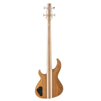 Aria Pro II SB-700 4-String Bass Guitar - Oak - Open Box image 8