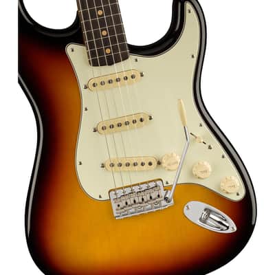 Fender American Vintage II 1961 Stratocaster Electric Guitar, 3-Color Sunburst image 3
