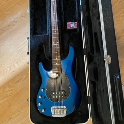 Ernie Ball Music Man Sterling 4 USA 2019 Vintage Pearl Blue image 1