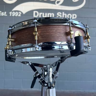 Noble & Cooley Walnut Series 3x14 Piccolo Snare Drum w/ Beato Case (Badge Version) (DH Room 4) image 2