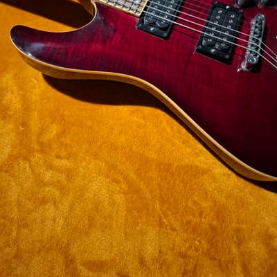 Schecter C-1 Plus 2004 - 2009 - Black Cherry image 1