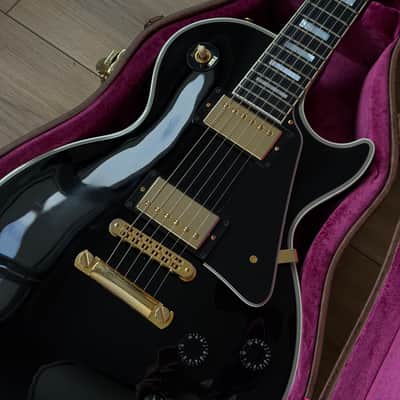 Gibson Les Paul Custom with Gold Hardware 2012 - 2018 - Ebony image 6