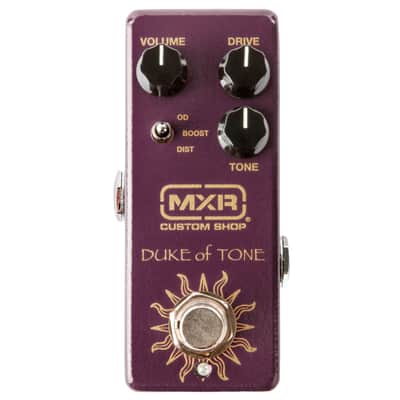 MXR CSP039 Duke of Tone Overdrive Guitar Effects Pedal image 1