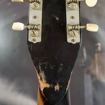 Harmony 1215 Archtop Acoustic Guitar c.1936 Sunburst – Pre-War Made in USA image 13