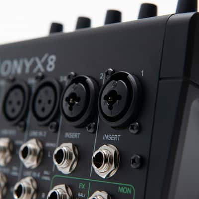 Mackie Onyx-8 8-CH Analog USB Mixer w/ Multitrack Recording, Studio & Live Audio MINT image 4