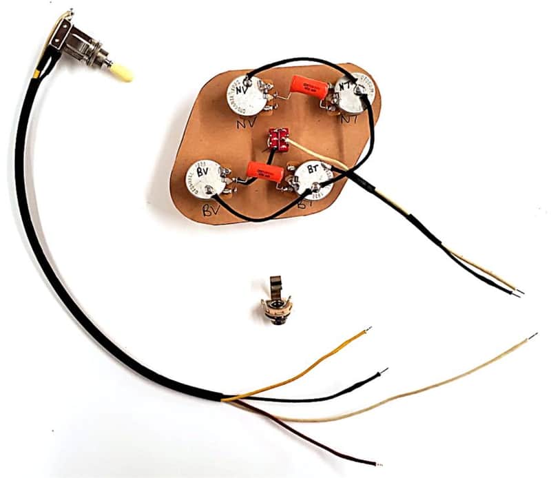 Atlantic Custom Guitars - Neil Young’s Old Black Les Paul Wiring Harness with Bypass image 1